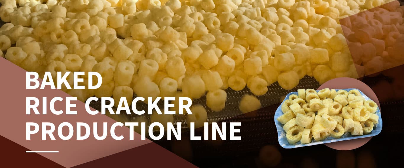 Baked rice cracker production line (Thailand)