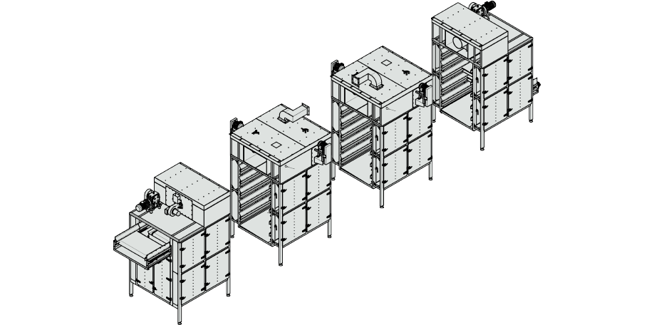 Modular Multi-stage Dryer｜TSHS Manufacturer